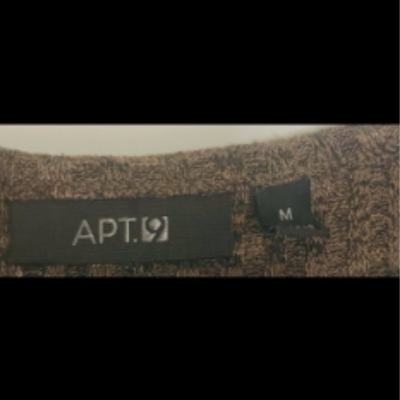 Apt.‎ 9 Brown Sweater Size Medium - Picture 3 of 4